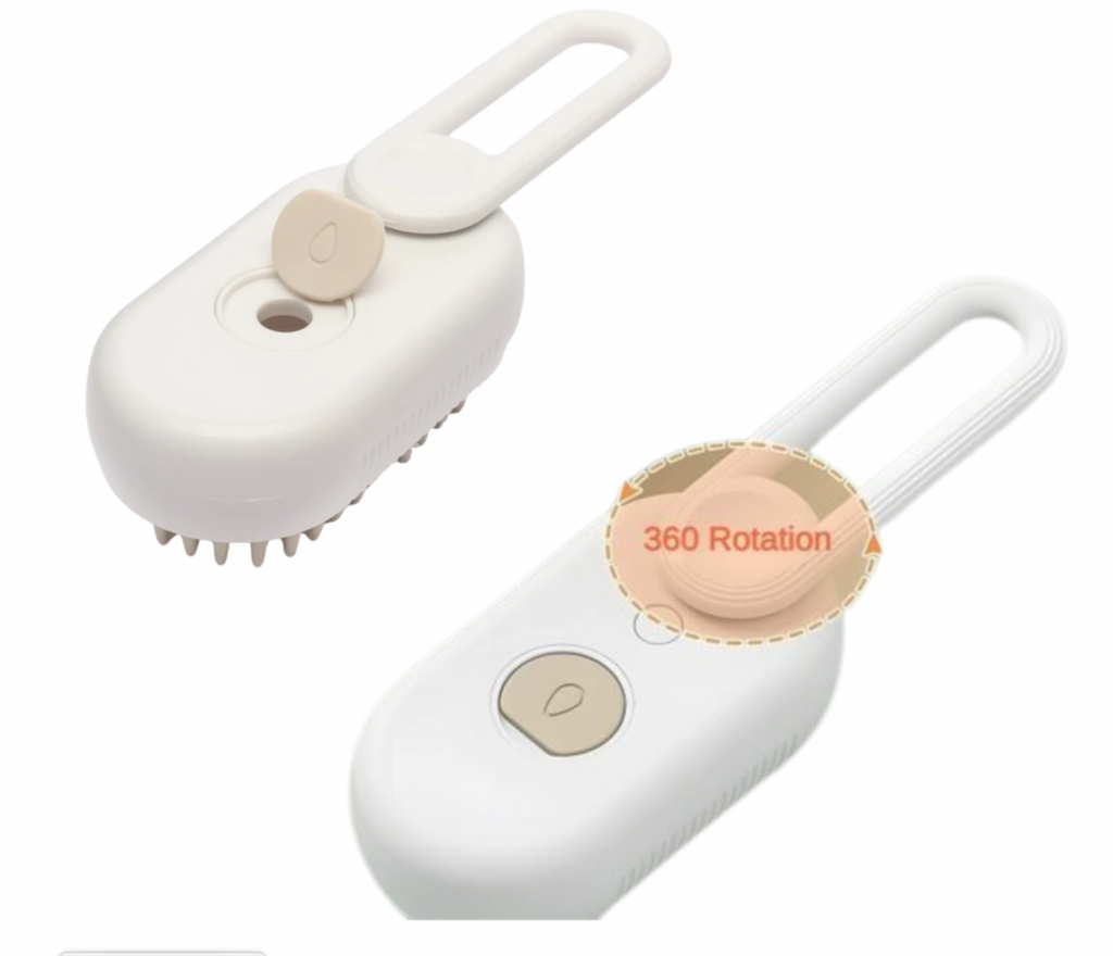 Cepillo Quitapelos Eléctrico para Mascotas – Limpieza Suave en Segundos