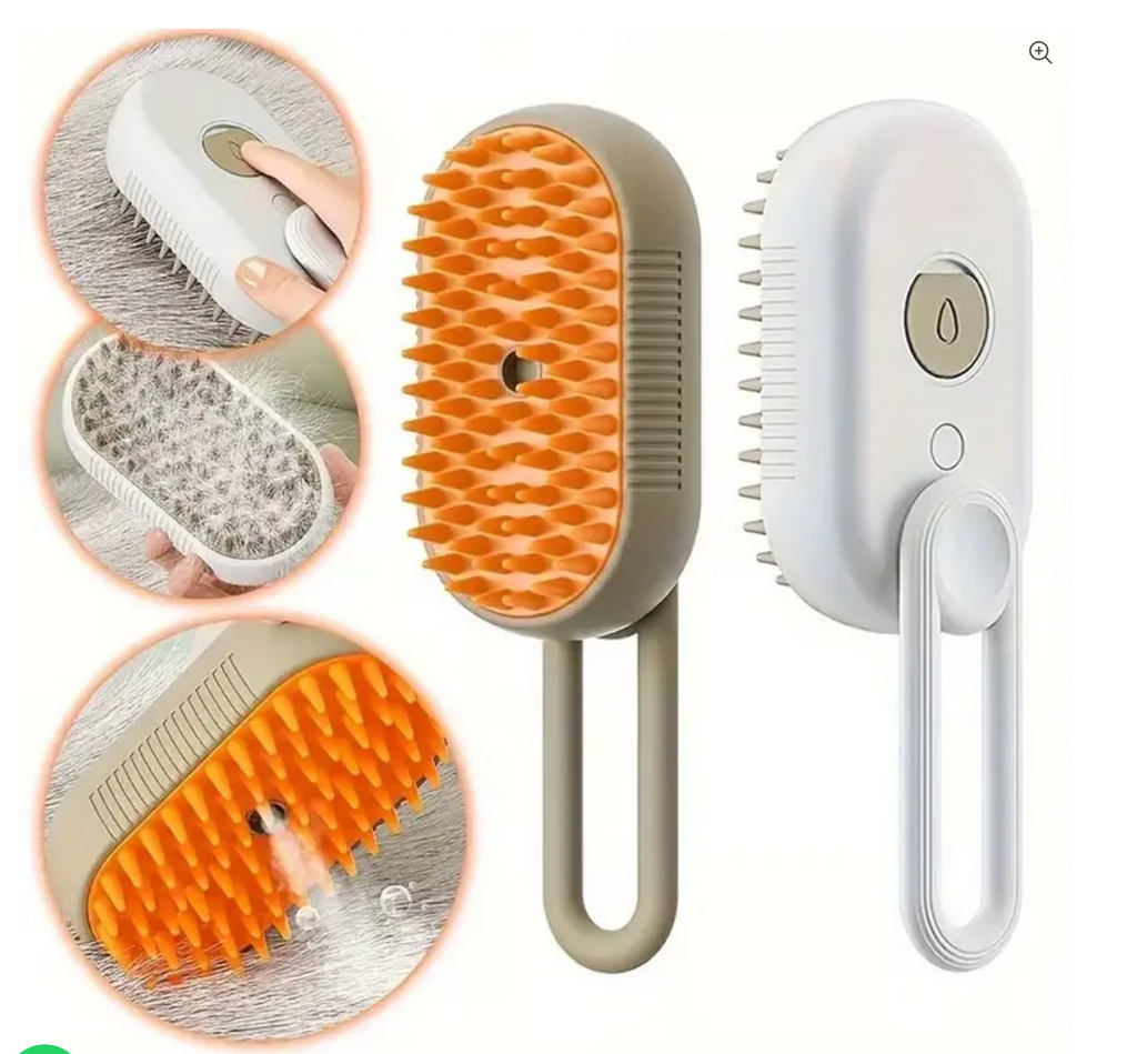 Cepillo Quitapelos Eléctrico para Mascotas – Limpieza Suave en Segundos