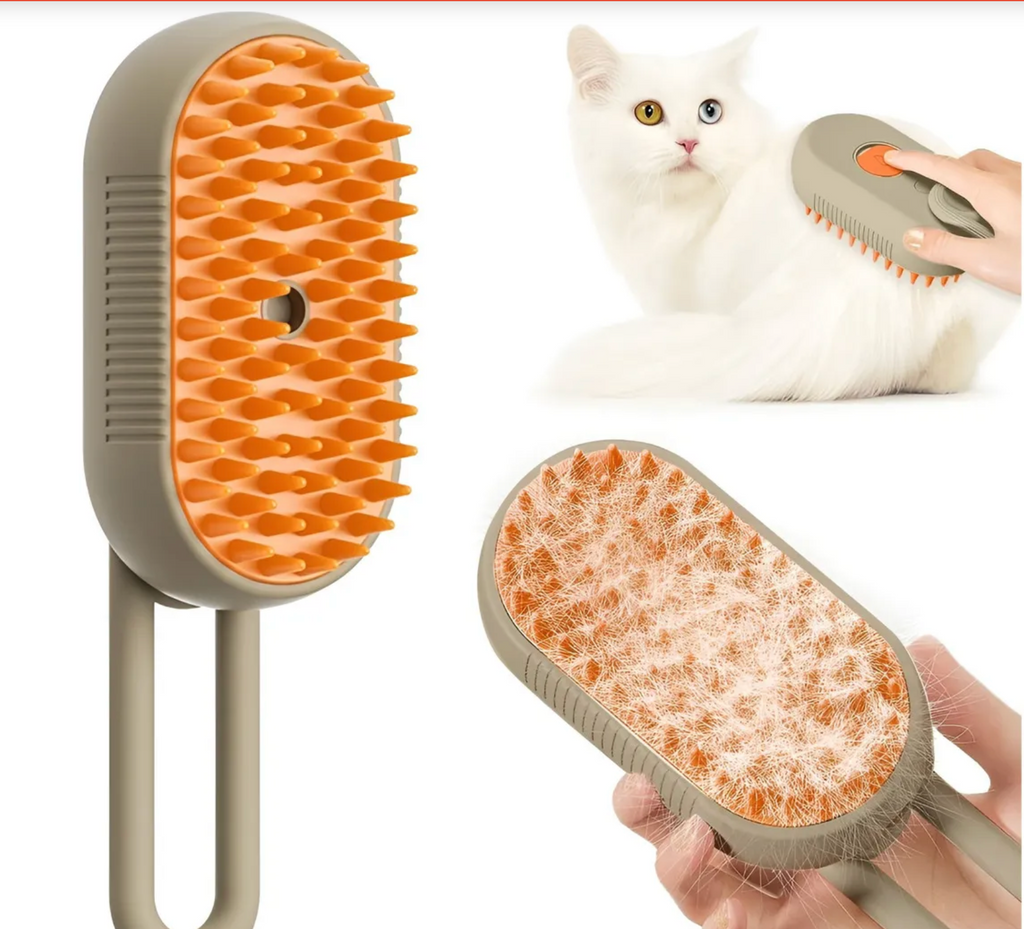 Cepillo Quitapelos Eléctrico para Mascotas – Limpieza Suave en Segundos